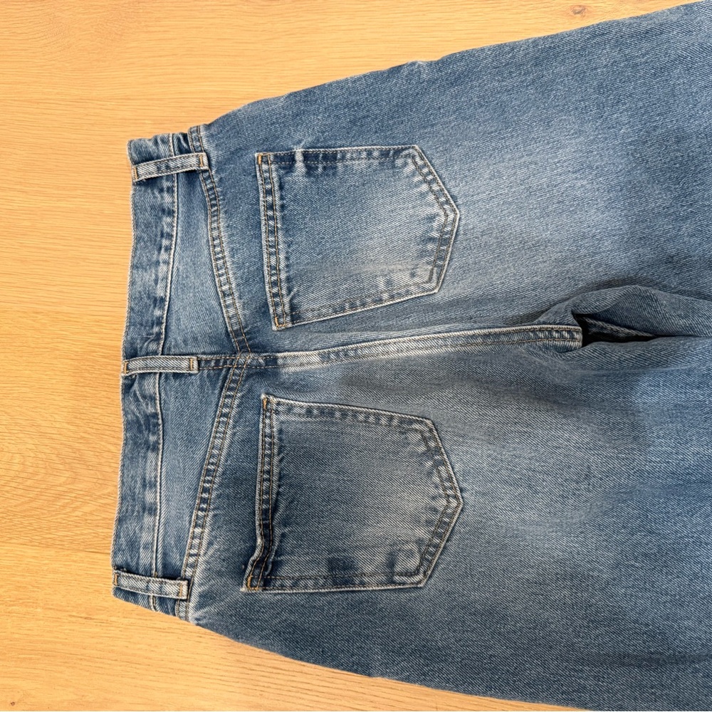 Zara Women's Flare Jeans in Deep Blue - Picture 3 of 4